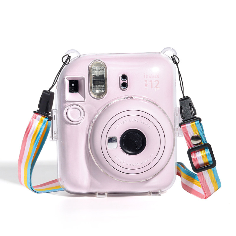 【mini12透明水晶壳】拍立得保护壳instax硬壳外壳相机壳子配件怎么样,好用不?