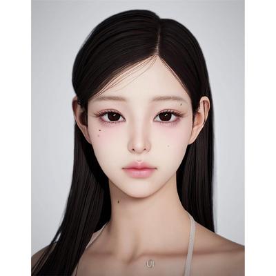 张元英仿捏 AION2永恒之塔2 台服韩服魔族天族捏脸通用女