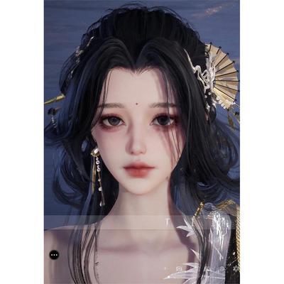 眉心痣 诛仙世界捏脸 V酱 VINMKIN 天音成女 鬼王成女 职业不通用