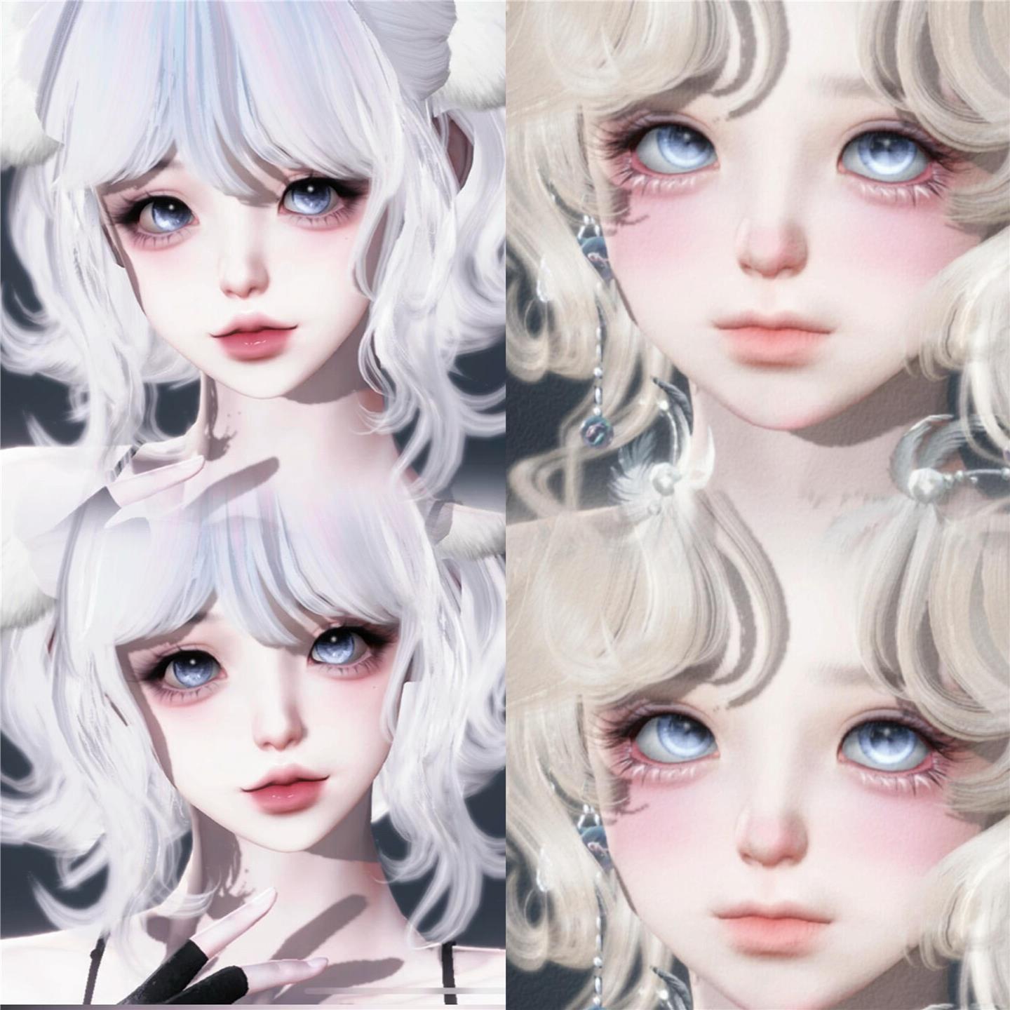 发2 李寻欢 哩 青 逆水寒手游捏脸女通用