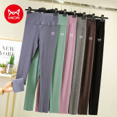 女外穿春秋新款 夏高腰大码 鲨鱼裤 瑜伽裤 紧身秋裤 猫人莫代尔打底裤