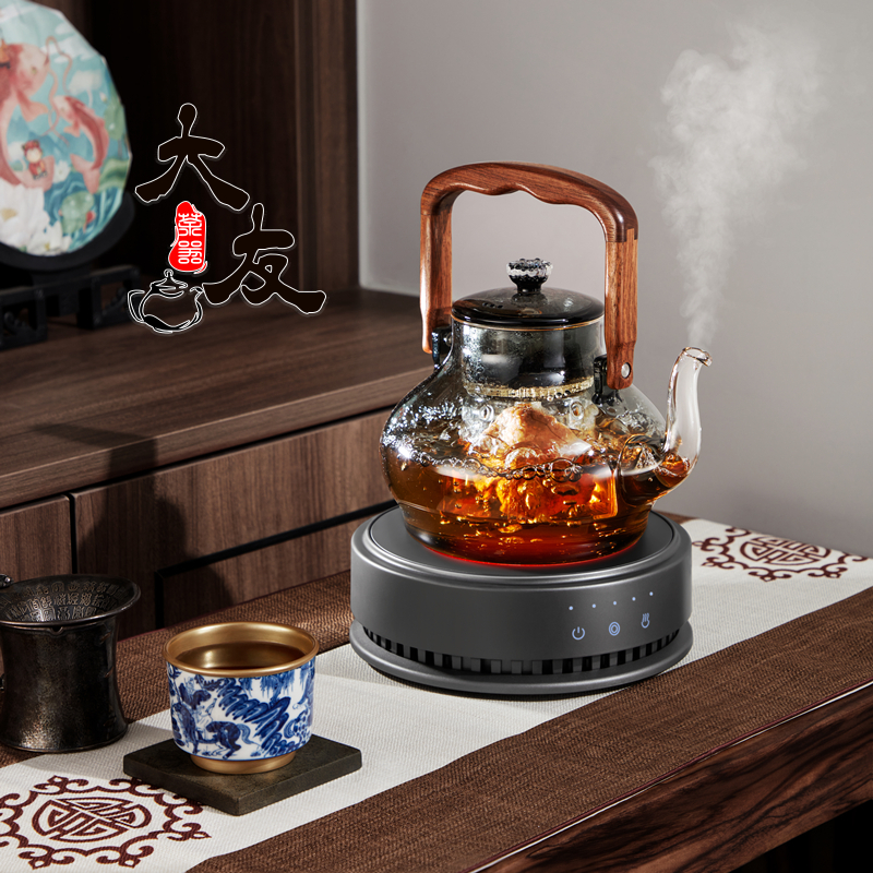 德茗堂猫四代电陶炉煮茶器