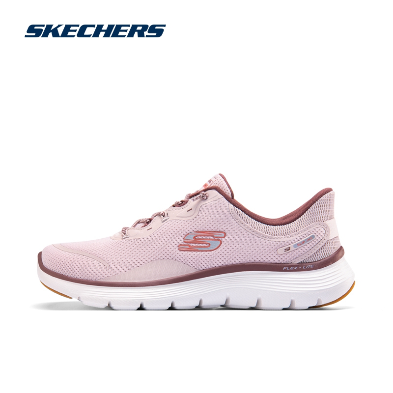 斯凯奇女鞋网面闪穿运动鞋女款