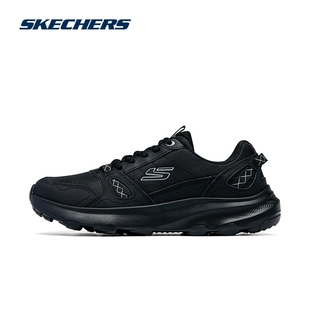 skechers斯凯奇运动鞋男款跑步鞋2025新款冬季男士户外徒步休闲鞋
