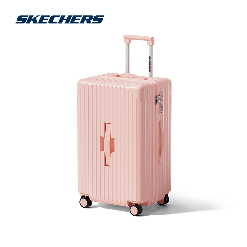 skechers斯凯奇24寸行李箱静音万向轮拉杆箱密码箱大容量旅行箱,箱包皮具/热销女包/男包,旅行箱,淘宝优惠券,粉丝福利购,淘宝优惠卷
