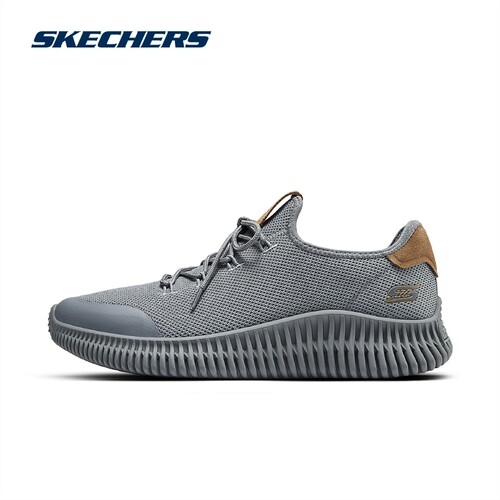 skechers斯凯奇男鞋休闲运动鞋春季新款鞋子男网面透气减震跑步鞋