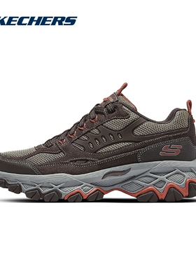 skechers斯凯奇男鞋户外休闲鞋春季新款运动鞋男款厚底徒步登山鞋