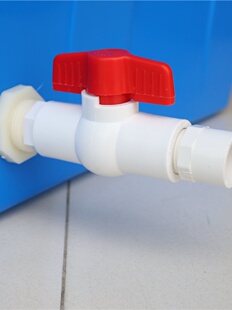 水箱接头水塔活接口水桶鱼缸内外丝ABS塑料管件pvc水管连接配件