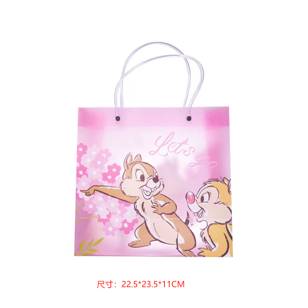 MINISO Mingyin Youpin Sanrio/Di City/Mikko Series PVC Middle Number Flash Powed PP Gift Bag