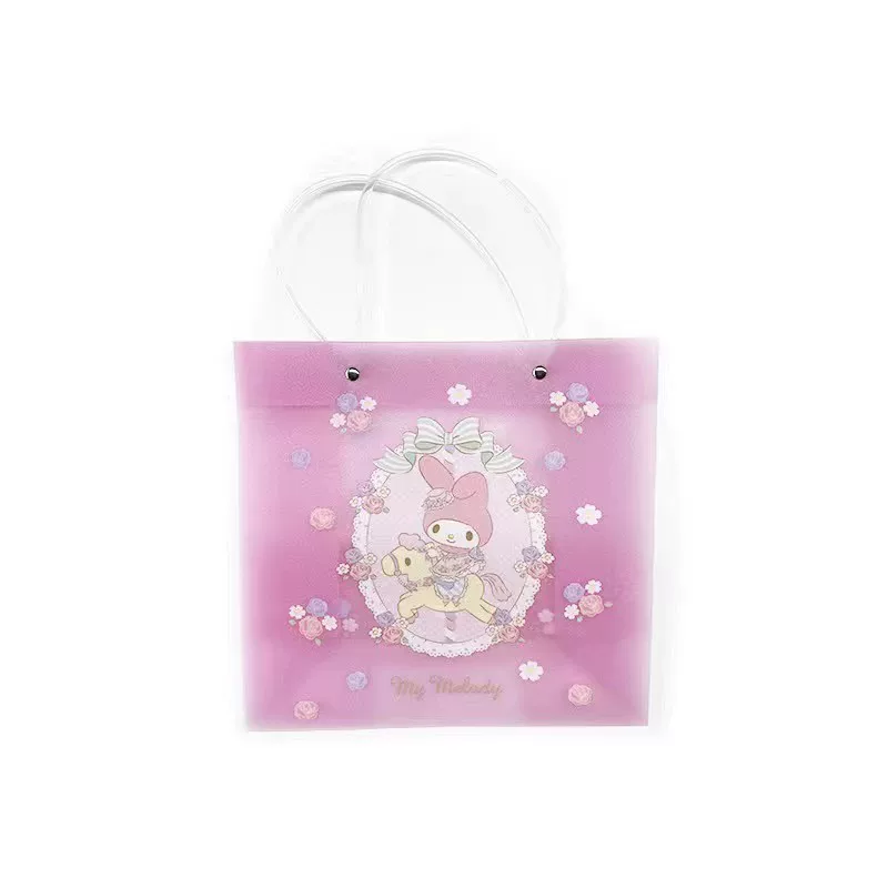 MINISO Mingyin Youpin Sanrio/Di City/Mikko Series PVC Middle Number Flash Powed PP Gift Bag