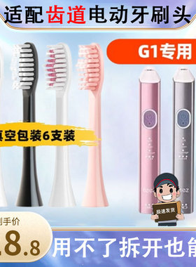 适配teez齿道电动牙刷头G1/G3通用 Teeth Road拜尔X1替换头