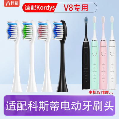 适配科蒂斯V8电动牙刷替换头软毛