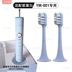 适配for歌露白/时光颜究所电动牙刷头YAMAN雅萌YM-001通用替换头