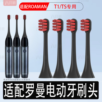 适配罗曼T1/TS/t52电动牙刷头