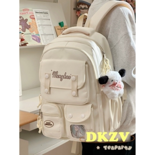 学院风可爱大容量书包女初中生高中学生新款小学生双肩包电脑背包