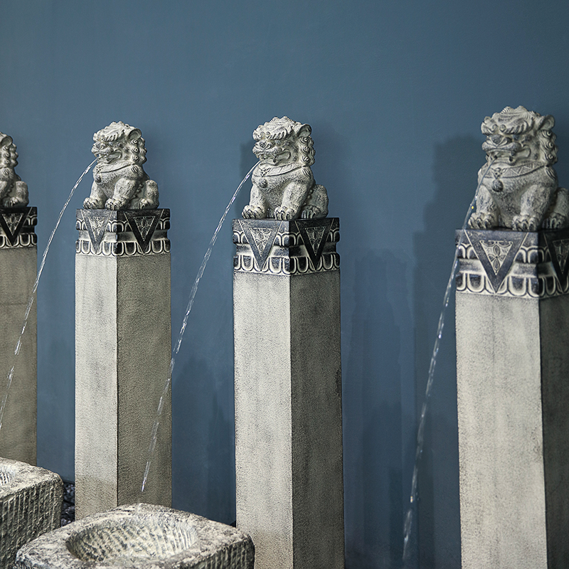 厂家直销瑞狮流水摆件室内外水景