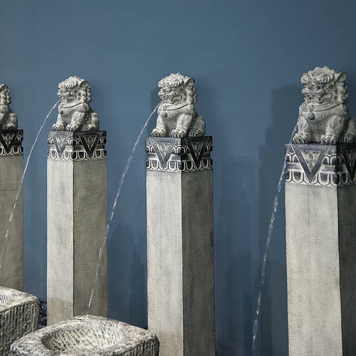 厂家直销瑞狮流水摆件室内外水景