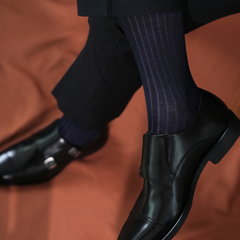 NATYHUNT尼罗河系列丝光感棉袜