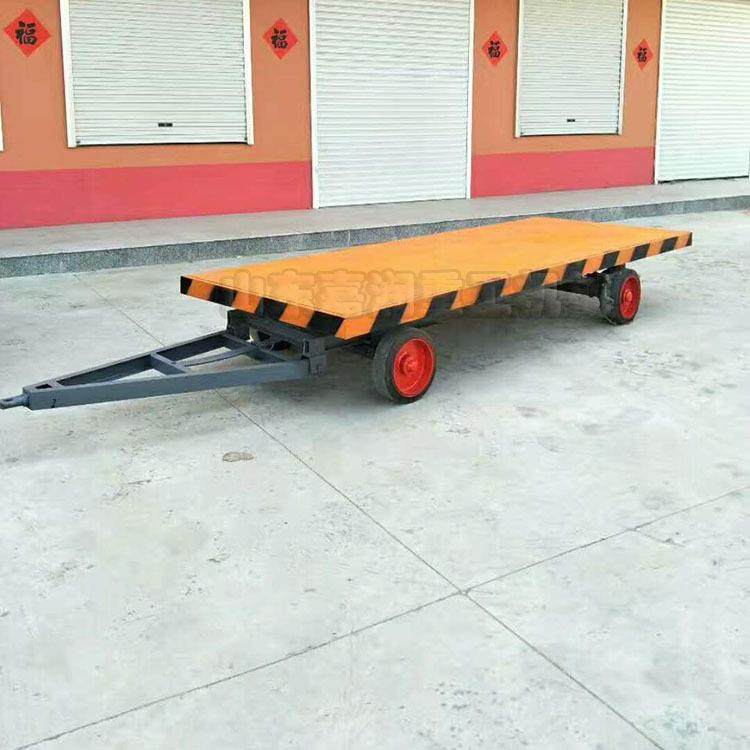 物流仓库拉货转运平板车 无动力牵引平板拖车 承重拉载牵引拖车,五金/工具,液压装卸车,淘宝优惠券,粉丝福利购,淘宝优惠卷