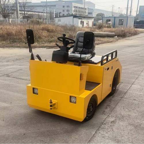 电动牵引车小型拖车站座驾物流平板挂车3T6吨电瓶牵引头