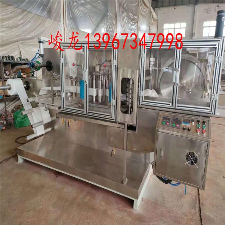 110片装的湿纸巾机械设备，做消毒卫生湿巾纸机 一次性手口湿巾机