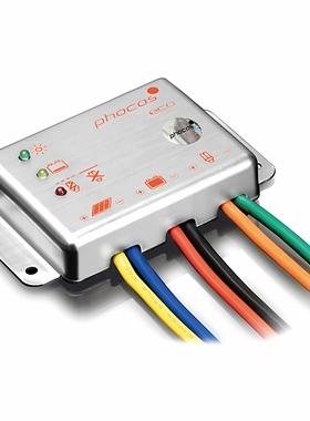 德国伏科Phocos太阳能光伏防水充放电控制器12V ECO10A气象水利局