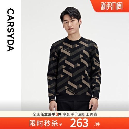 100%羊毛CARSYDA针织衫