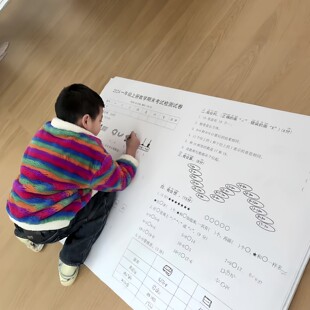 超大试卷大号小学生放假抽象整蛊A0超级大巨无霸试卷恶搞小孩道具