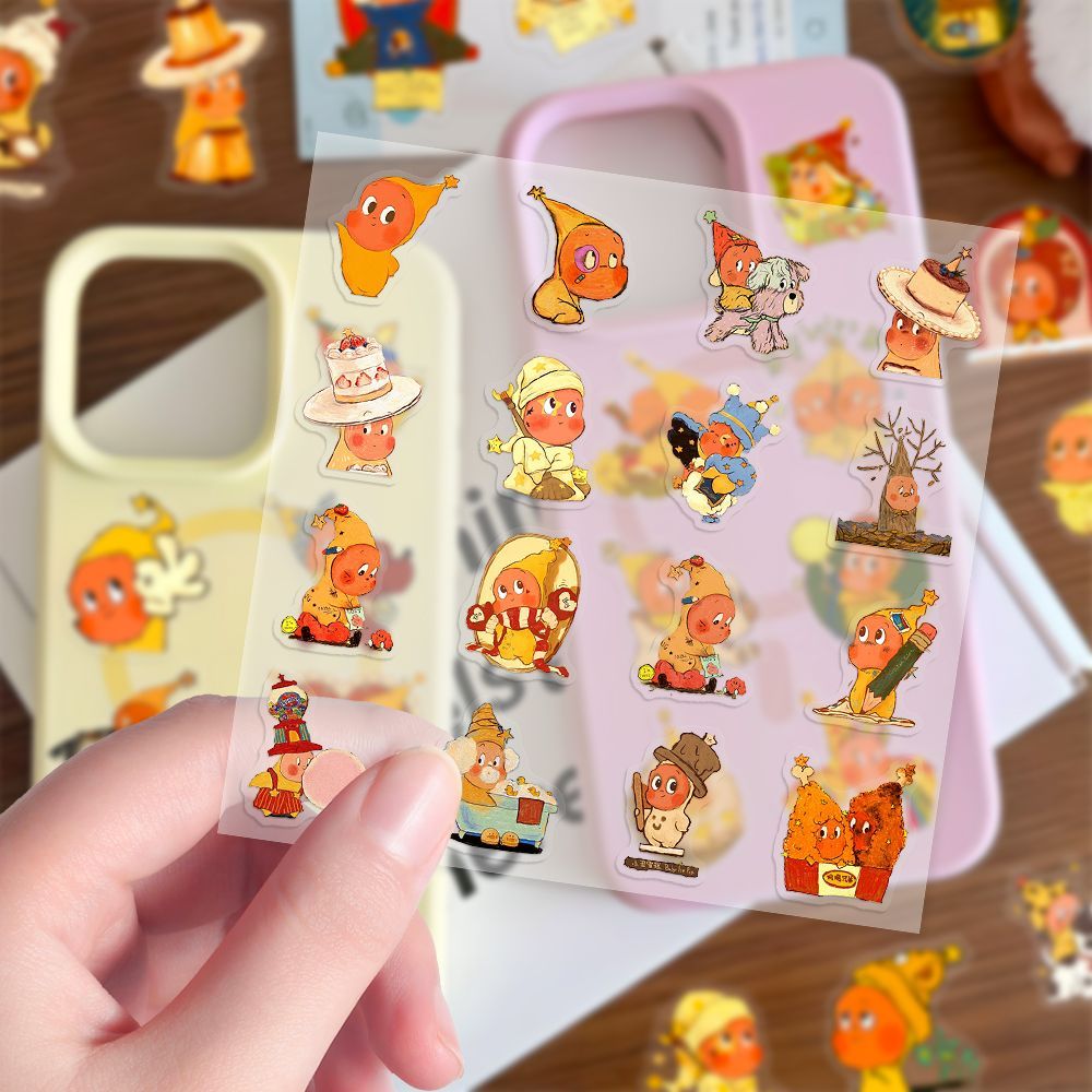 【星星人贴纸】透明款手机壳贴纸