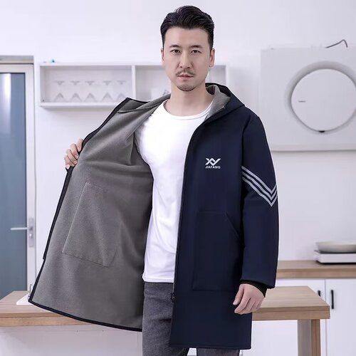 复合加绒时尚手工保暖防水围裙