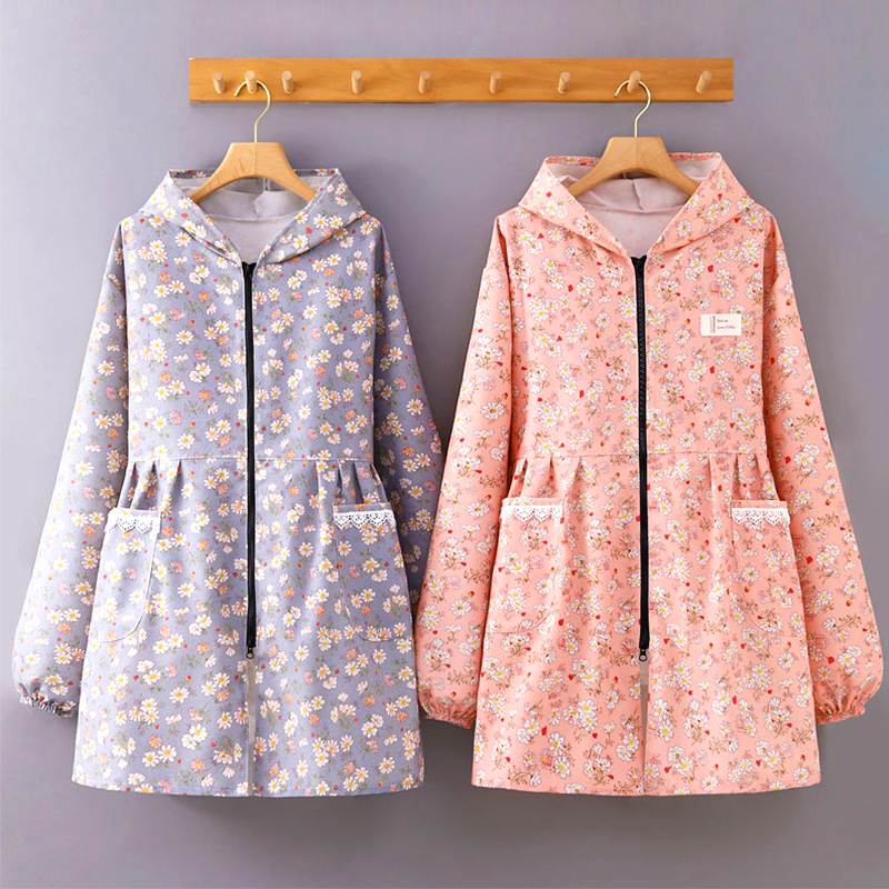 帆布韩版手工防污小清新围裙罩衣