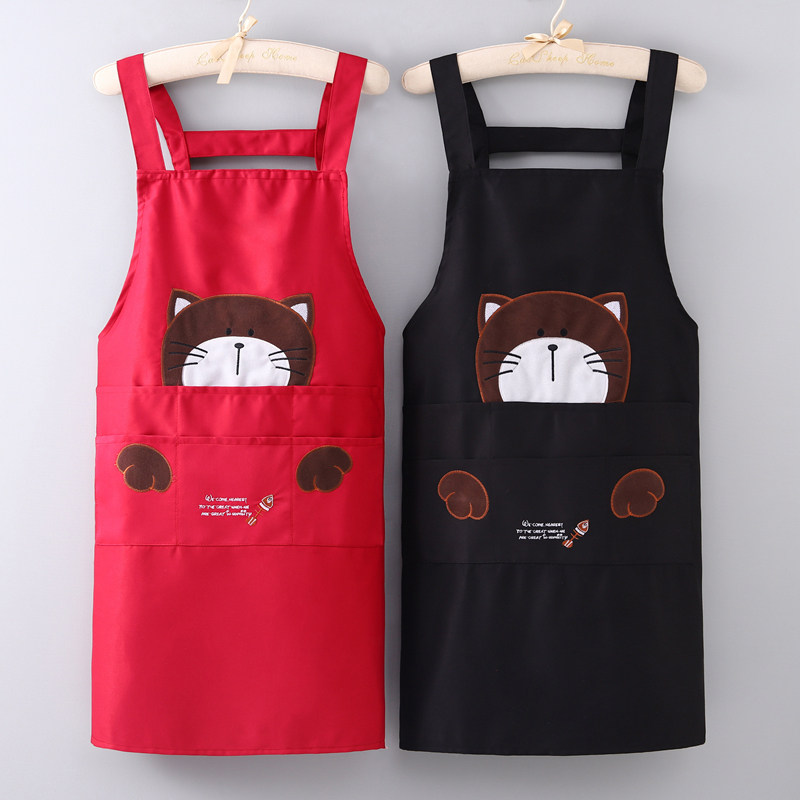 多口袋多兜围裙女家用透气厨房做饭防水防油洋气成人男围兜工作服,家庭/个人清洁工具,围裙,淘宝优惠券,粉丝福利购,淘宝优惠卷