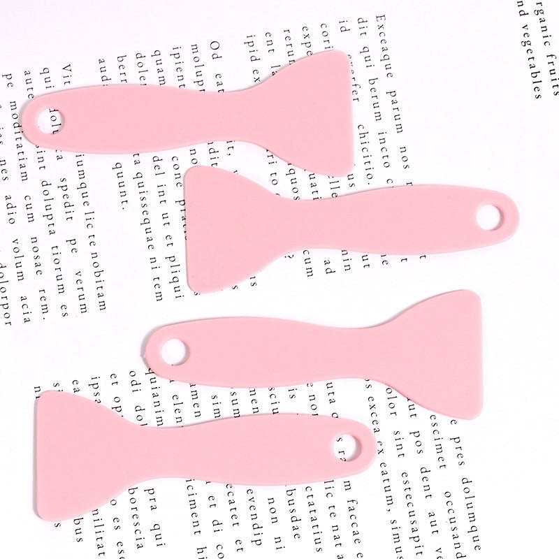 粉色手账小铲子 塑料小刮板塑料刮刀 汽车美容刮手账咕卡贴纸工具