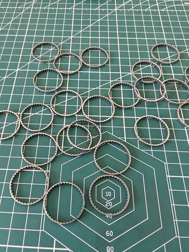 水滴轮五代卸力报警齿圈高强度不锈钢材质