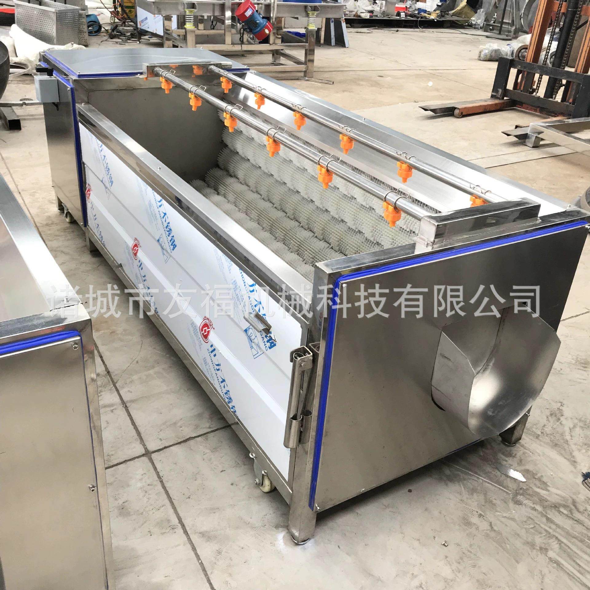 大黄精全自清洗设动备羊头蹄去姜黑炭火烧猪蹄大型BJF-1500毛辊羊