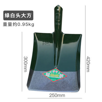 军印铁锹农用锰钢尖方头平锹铁铲子挖土工具铁锨淬火钢锹植树种菜