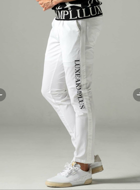 20119 出口日本网红潮牌高尔夫春夏新品男士弹力运动休闲防水长裤