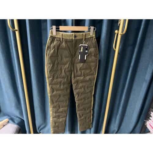 29G22 日本专柜正品高尔夫球服装冬季女士保暖加厚休闲棉长裤