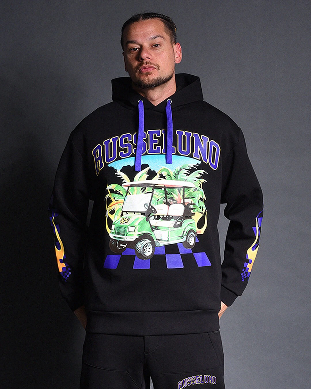 29O020日本潮牌高尔夫男士25春夏新款连帽套头卫衣太空棉弹力舒适,运动服/休闲服装,高尔夫球服,淘宝优惠券,粉丝福利购,淘宝优惠卷