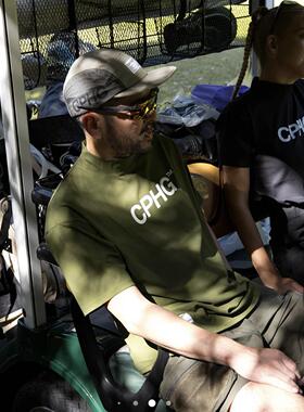 29L008  日本高尔夫24男士夏季新品薄款短袖华夫格小高领店长推荐