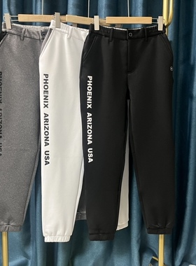 29M01出口日本PIN高尔夫女裤春秋季新品中厚弹性休闲golf长裤推荐