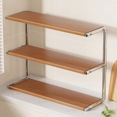 厨房置物架台面多功能调味料整理柜灶台上调料品多层收纳置物架子