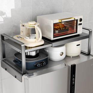 冰箱顶置物架侧收纳磁吸外侧面挂架厨房家用单双开门上方空间利用