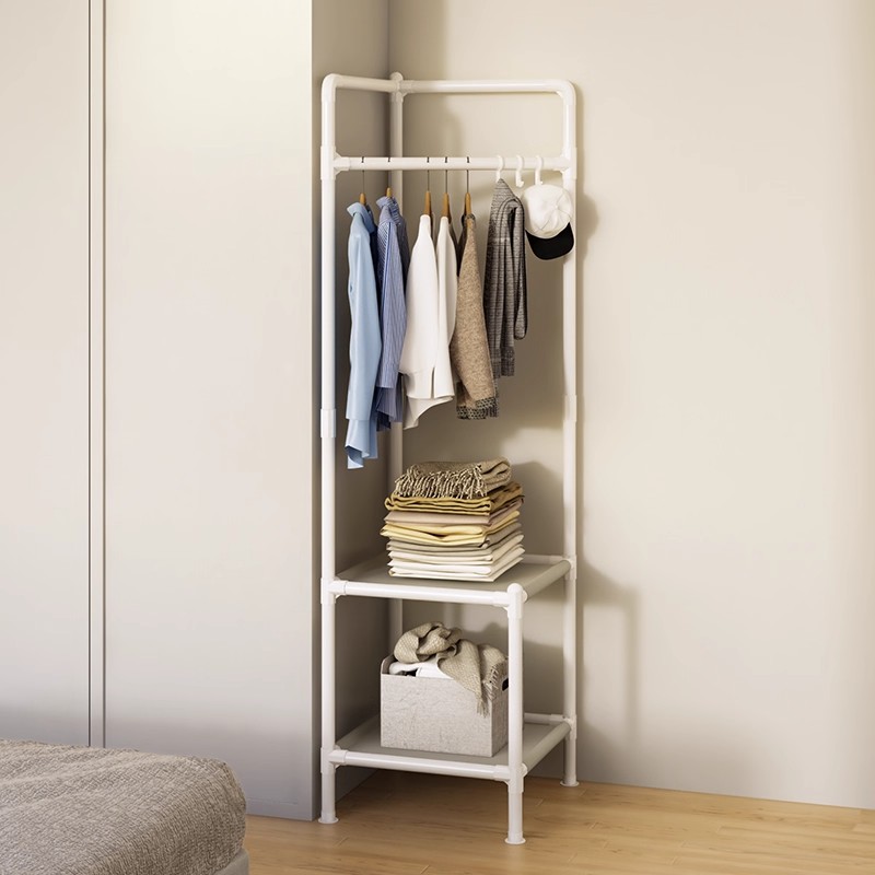 【超强承重分层收纳】家用衣帽架