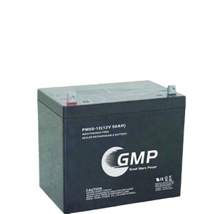 12铅酸免维护12V50AH应急消防电源 GMP蓄电池PM50 直流屏UPS配套