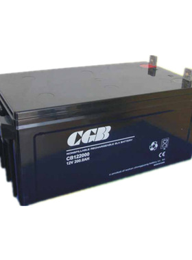 CGB长光蓄电池12V200Ah铅酸免维护ups蓄电池CB122000