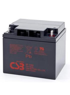 CSB蓄电池GP12400 CSB电池12V40AH阀控式密闭蓄电池