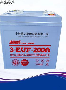 3EVF200A蓄电池扫地机巡逻观光车环卫电动车汤玛士小火车电瓶
