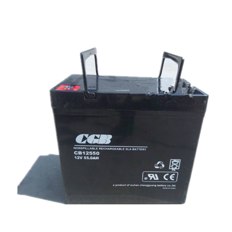 CGB长光蓄电池CB12550阀控密封式铅酸蓄电池12V5H免维护ups电池