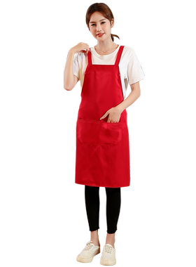 围裙定制制服呢家用logo批发防水